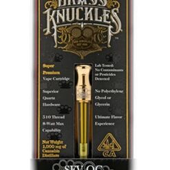 SFV OG Brass Knuckles Vape Cartridge